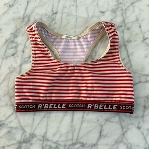 Scotch and Soda Racerback Girls Bralette Size 6/7